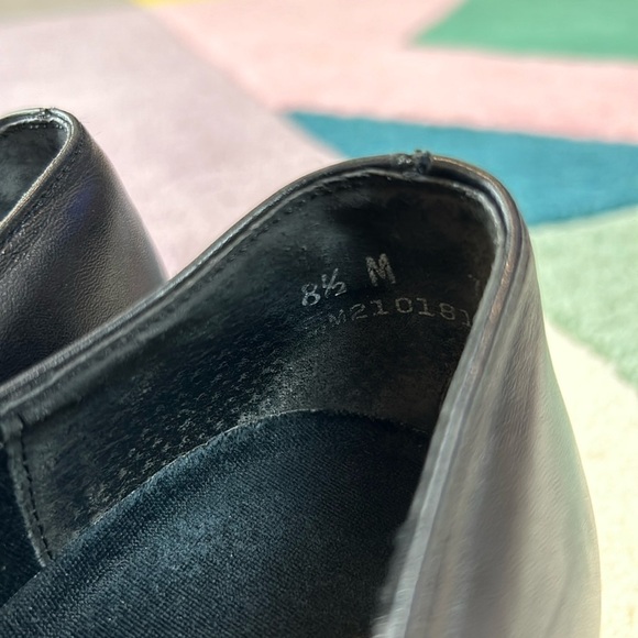 Munro Black Slip On Heeled Loafers 8.5 - Picture 16 of 17